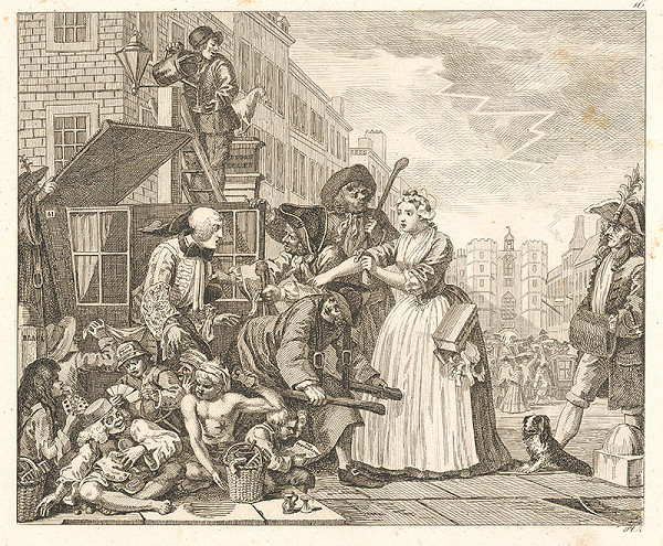 William Hogarth – Spustlíkov príbeh 4. 