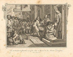 William Hogarth – Usilovnosť a zaháľka 6. 