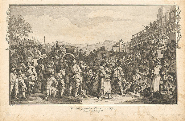 William Hogarth – Lenivý učeň popravený v Tyburne 