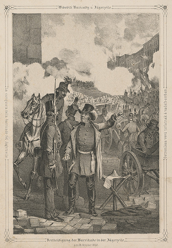 Anton Ziegler – Revolúcia vo Viedni r. 1848 VII. 