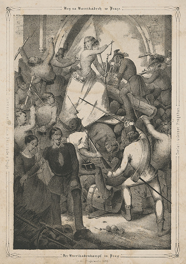 Anton Ziegler – Revolúcia v Prahe r. 1848 