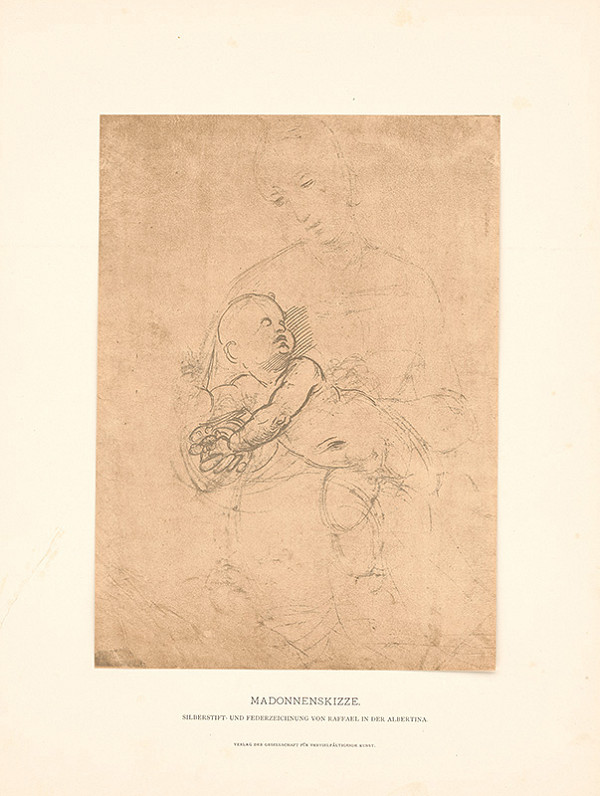 Raffael – Skica Madony 