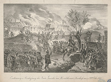 Fritz Werner – Útok a dobitie nového cintorína 