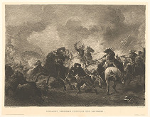 Wilhelm Rohr, Philips Wouwerman – Bitka medzi pešiakmi a jazdcami 