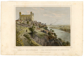 Ludwig Rohbock, Julius Umbach – Pohľad na Bratislavský hrad 