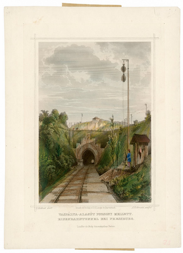 Anton Rottmann, Ludwig Rohbock – Železničný tunel pri Bratislave 