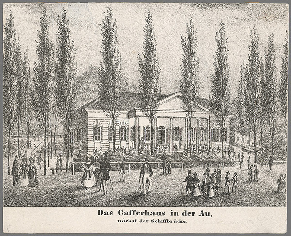 Antal József Strohmayer, Johann Höfelich, C.F. Wigand – Kaviareň Au v Petržalke