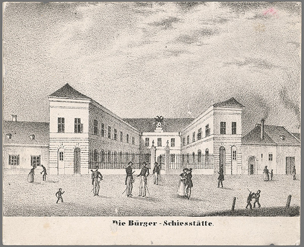 Antal József Strohmayer, Johann Höfelich, C.F. Wigand – Meštianska strelnica v Bratislave 