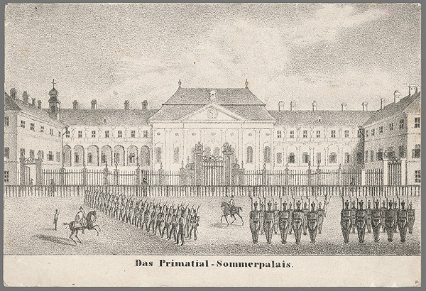 Antal József Strohmayer, Johann Höfelich, C.F. Wigand – Primaciálny letný palác v Bratislave 
