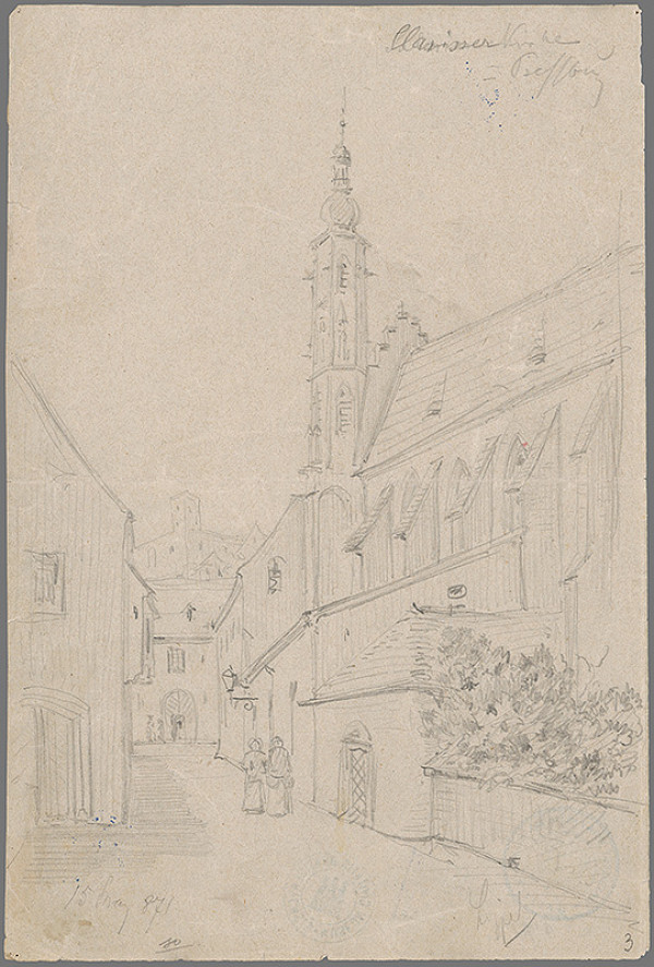 Joseph Lippert – Klariský kostol v Bratislave 