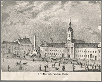 Antal József Strohmayer, Johann Höfelich, C.F. Wigand – Námestie Milosrdných bratov v Bratislave 