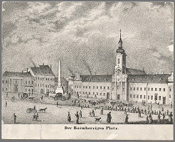 Antal József Strohmayer, Johann Höfelich, C.F. Wigand – Námestie Milosrdných bratov v Bratislave 