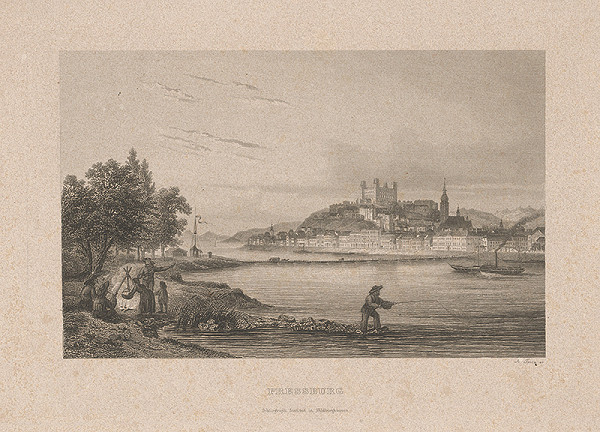 A. Fesca – Bratislava z juhu 