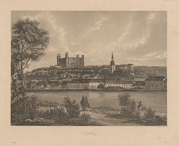 P. Würster – Bratislava z juhu 