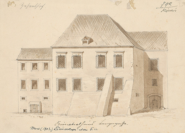 Adolf Lang – Dom na Laurinskej č.5 