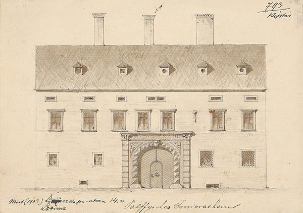 Adolf Lang – Pálffyho dom na Laurinskej ulici 