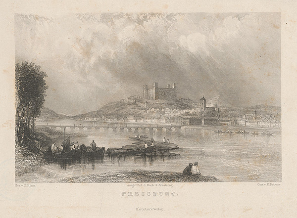 Edward Roberts, Karol Klette z Klettenhofu – Bratislava z juhu 