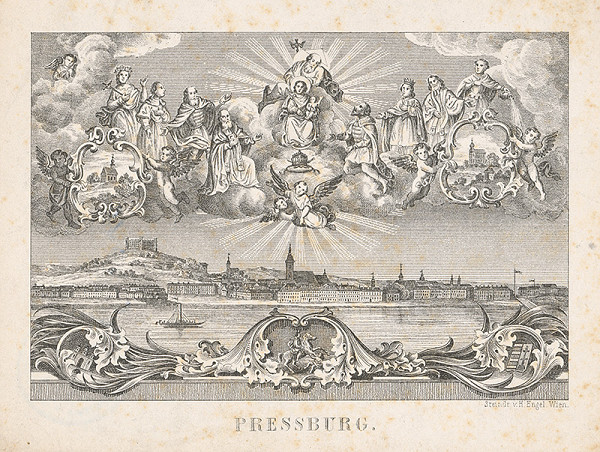 H. Engel – Bratislava z juhu 