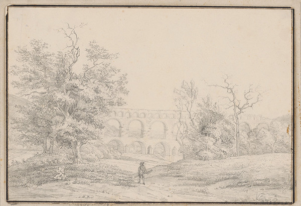 Johann Fischbach – Krajina s akvaduktom 