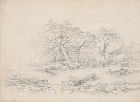 Franz Brudermann – Odpočinok pri jazere 