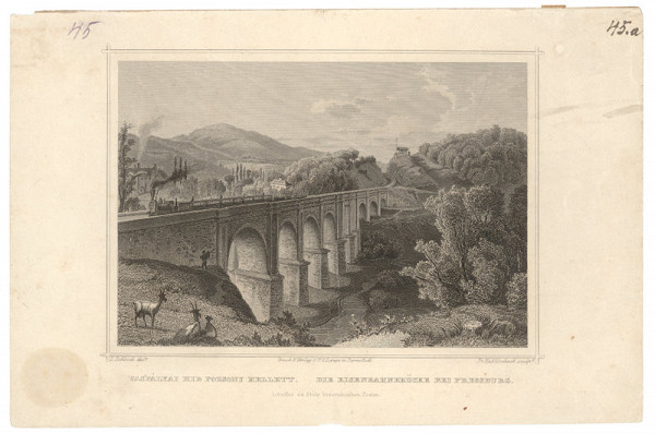 Franz Hablitschek, Ludwig Rohbock – Železničný most pri Bratislave 