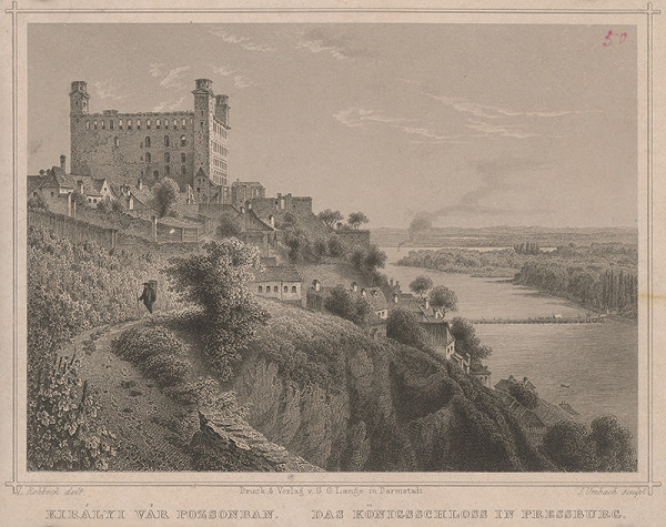 Julius Umbach, Ludwig Rohbock – Bratislava zo západu 