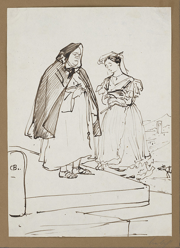 Carl Bruloff – Dve ženy 