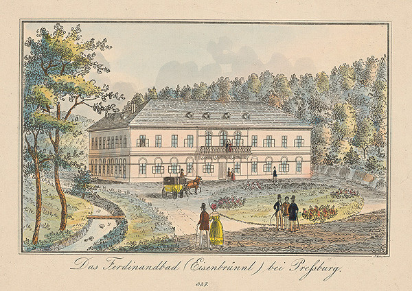 Johann Vincenz Reim – Kúpele Železná studienka 