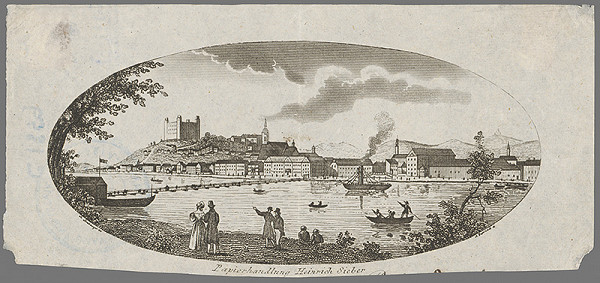 Adolf Dworzack, Antal József Strohmayer – Bratislava z juhu 