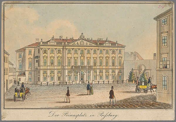 Johann Vincenz Reim – Primaciálny palác v Bratislave 