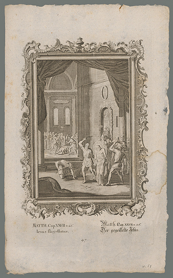 Carl Guttenberg – Bičovanie Krista 