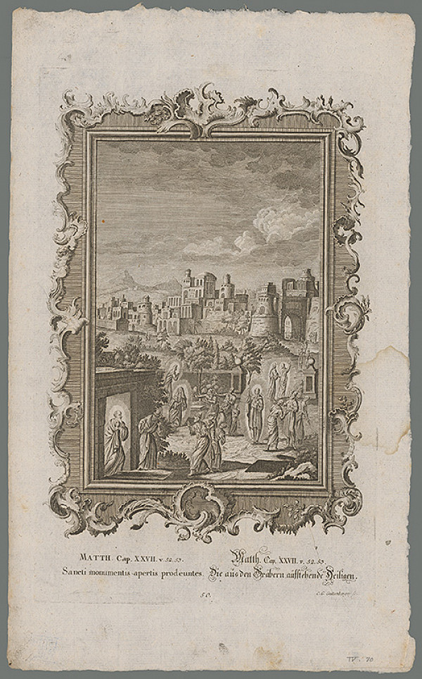 Carl Guttenberg – Svätí vychádzajú z hrobov 