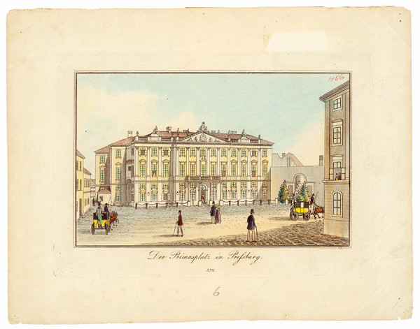 Johann Vincenz Reim – Primaciálny palác v Bratislave 