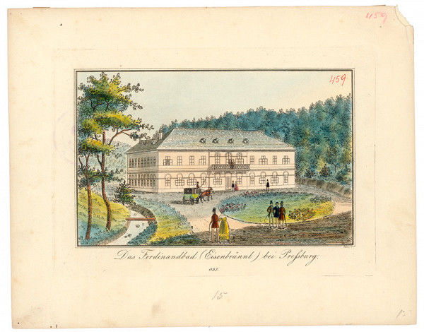 Johann Vincenz Reim – Kúpele Železná studienka 