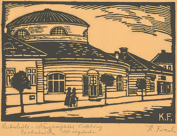 Karol Frech – Jazdecká škola v Bratislave 