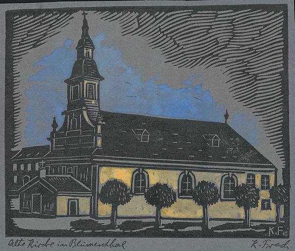 Karol Frech – Starý Blumentálsky kostol v Bratislave 