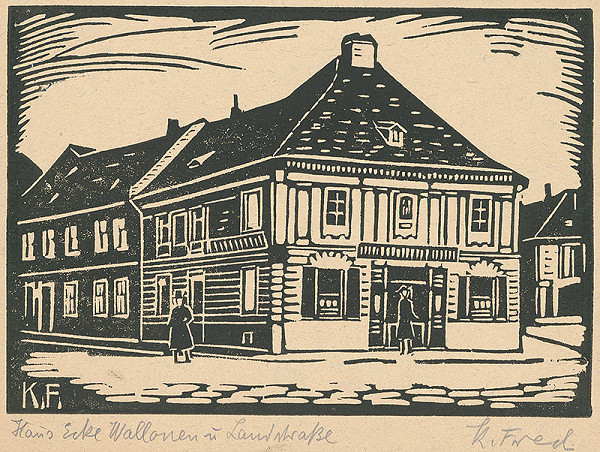 Karol Frech – Dom na rohu Valonskej a Radlinského ulici v Bratislave 