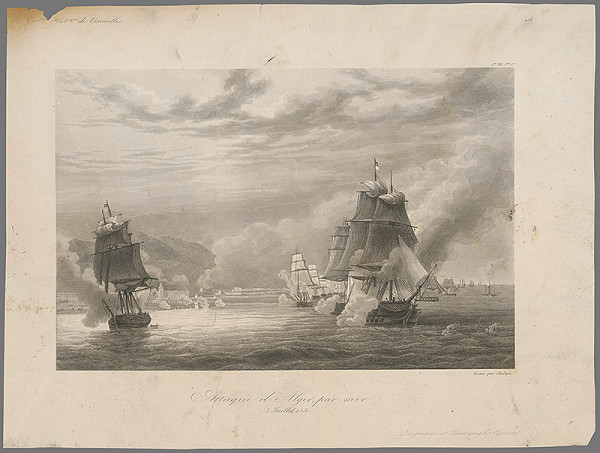 William Skelton – Útok na Alžír od mora 