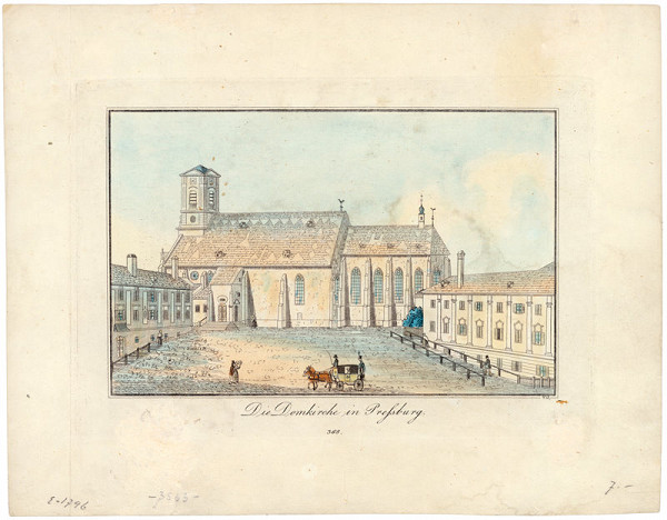 Johann Vincenz Reim – Dóm sv. Martina v Bratislave 