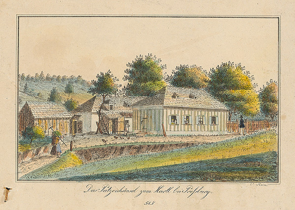 Johann Vincenz Reim – Hospodárske budovy za Bratislavou 