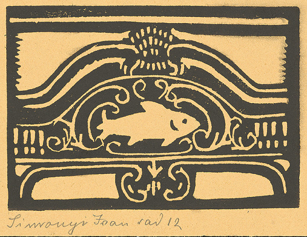 Karol Frech – Vývesný štít Jána Simonyiho 