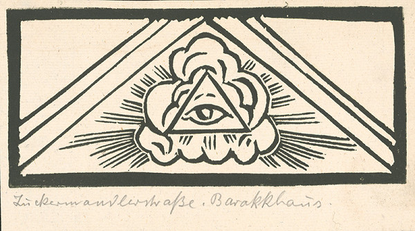 Karol Frech – Znak na barokovom dome v ulici na Zuckermandli v Bratislave 