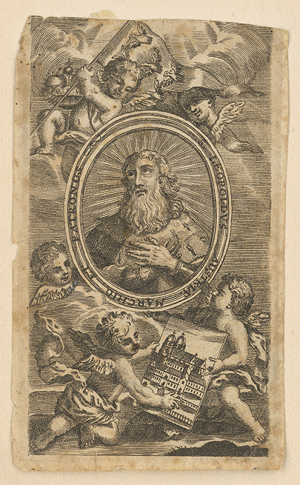 Stredoeurópsky grafik z 18. storočia – Svätý Leopold 