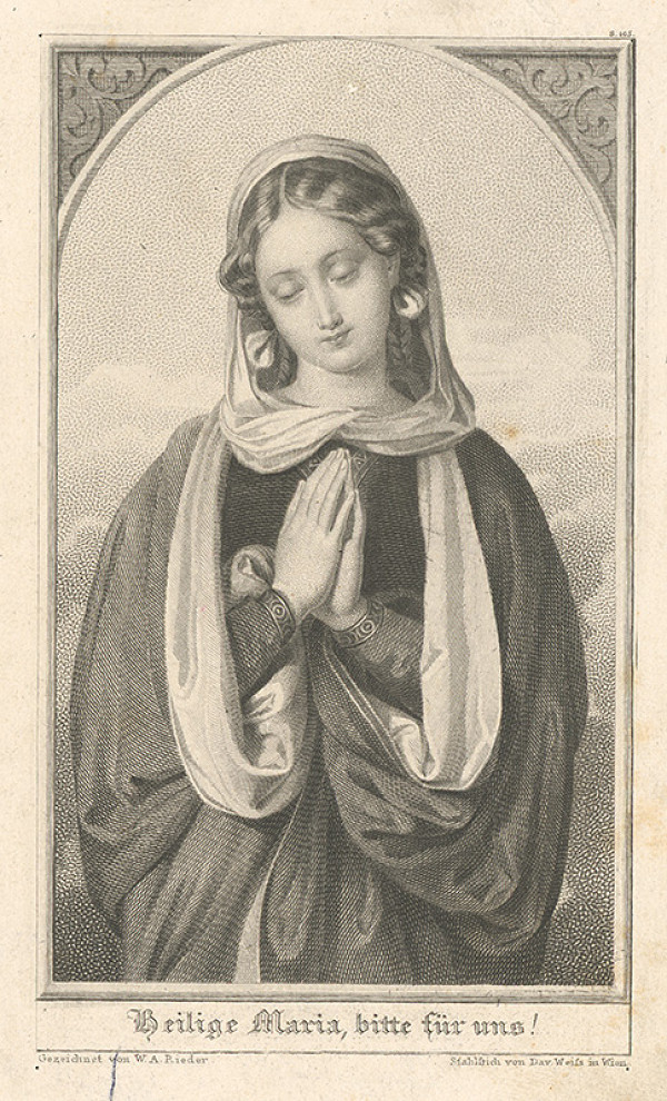 David Weiss, Wilhelm August Rieder – Madona 