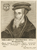 Wolfgang Philipp Kilian – Portrét Gregora Heimburga 