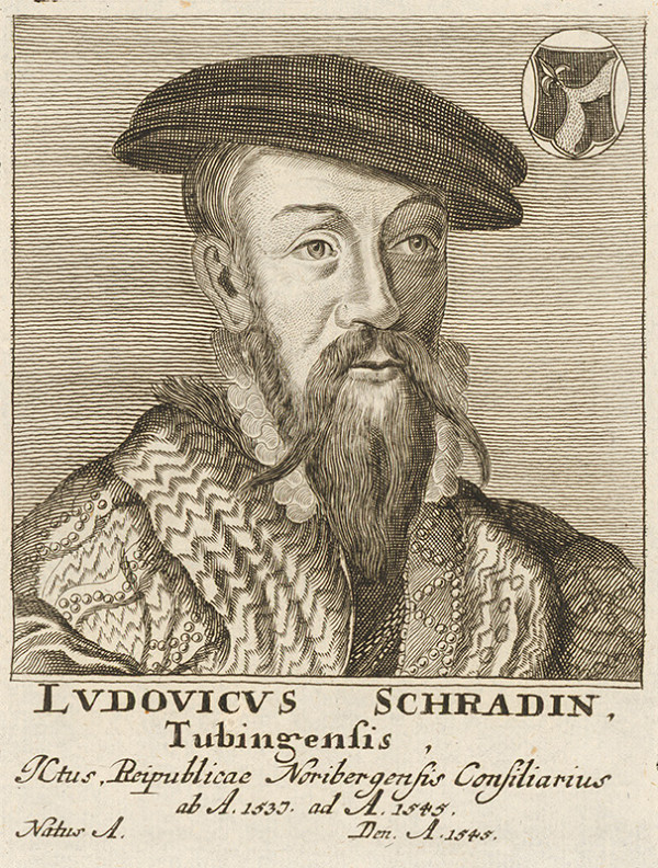 Stredoeurópsky maliar – Portrét L. Schradina 