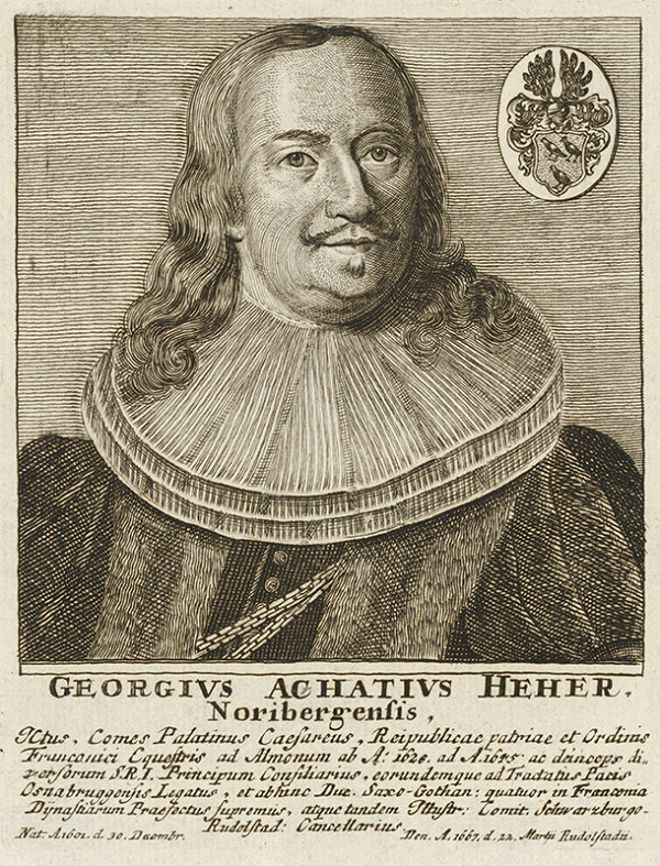 Stredoeurópsky maliar z prelomu 17. - 18. storočia – Portrét Georgivsa Achativsa Herera 