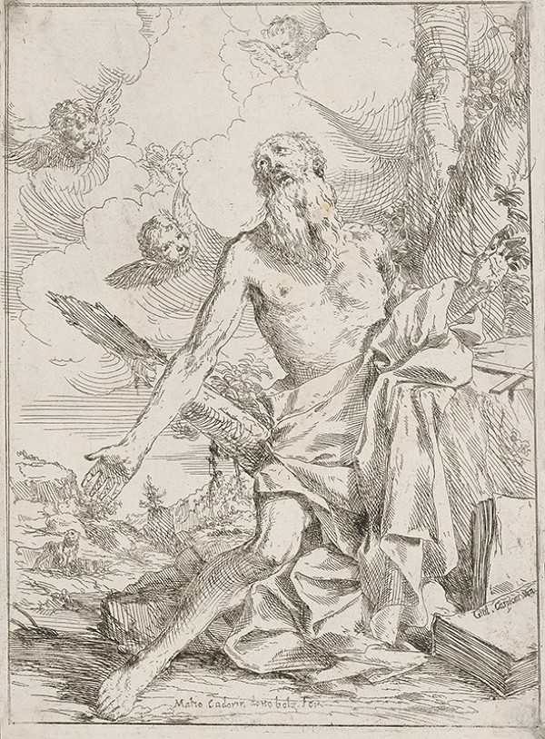 Giulio Carpioni, Matteo Cadorin – Svätý Hieronym 