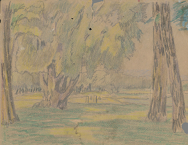 Karol Frech – Krajina so stromami 