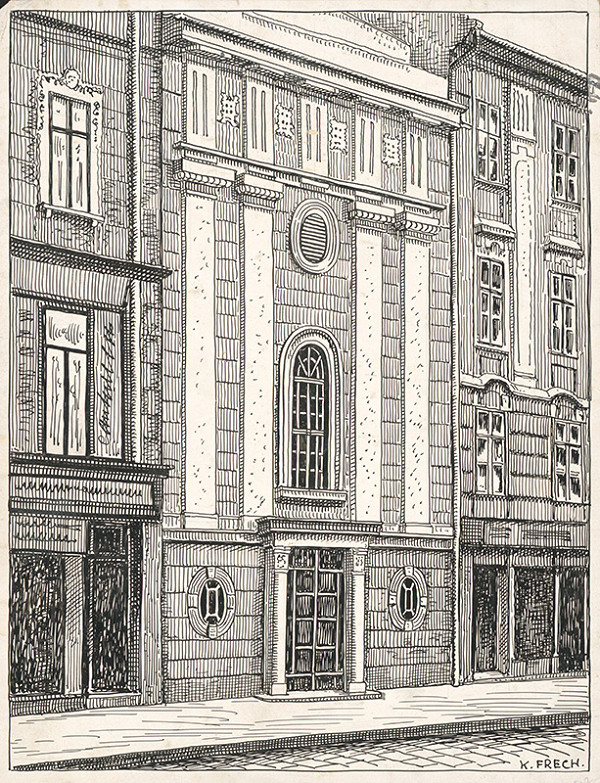 Karol Frech – Kaplnka sv. Kataríny v Bratislave 